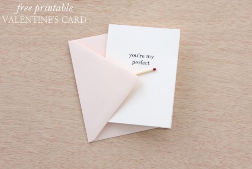 printable valentine's card