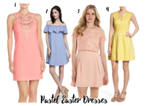 pastel easter dresses