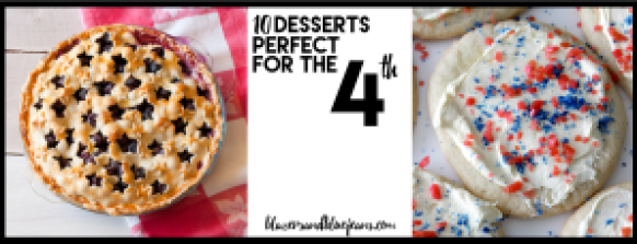 10 desserts for fourth of july post